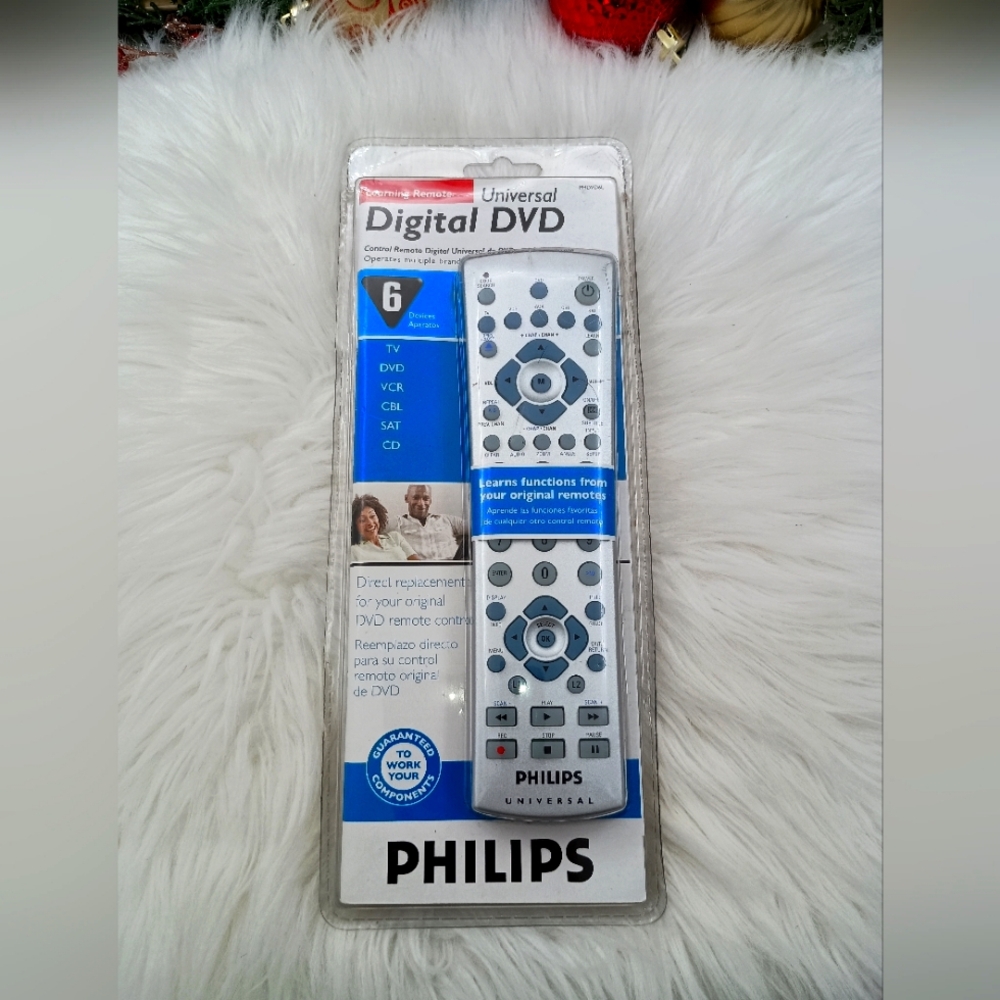 Philips Universal Remote Control - White and Blue
